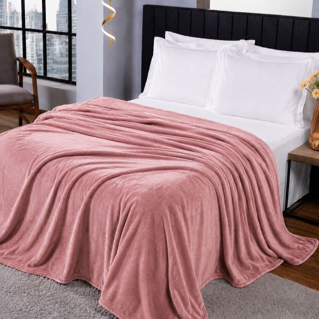Cobertor Manta Fleece Soft Casal Queen Solteiro Microfibra Hipoalergenica