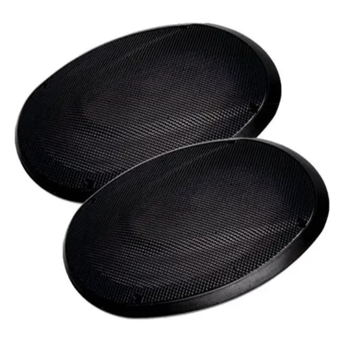 Par Tela Proteção Falante 6x9 Classic Preta Plastica