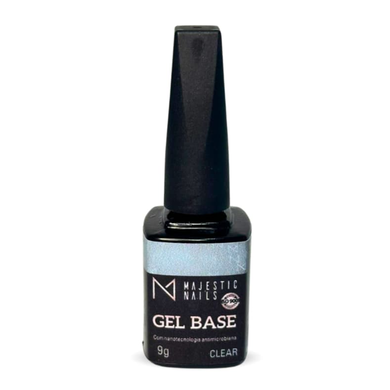 Gel Base CLEAR (Translúcido) 9g Alongamento Majestic Nails