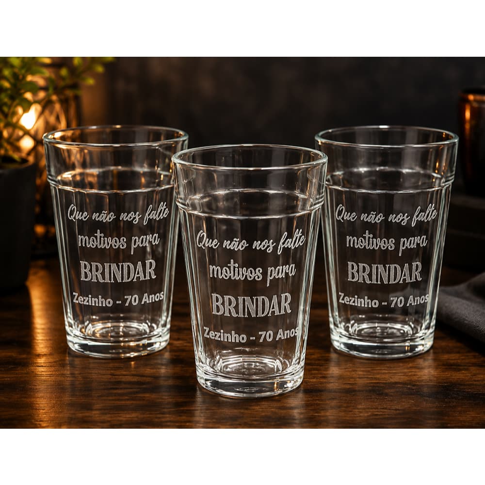 Copo Americano / lagoinha 190ml Personalizado laser 10-24 unidades