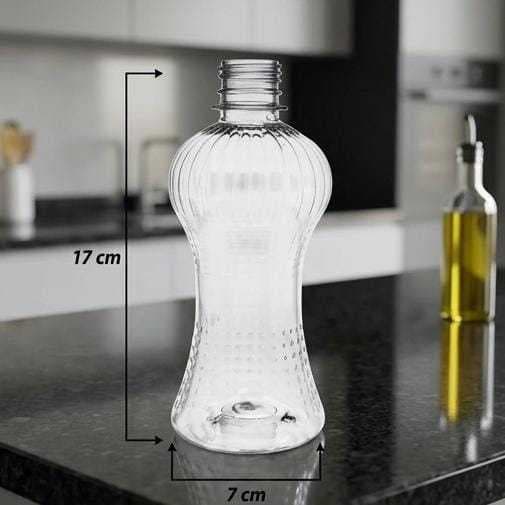Frasco Plástico PET 350ml – Modelo Cintura