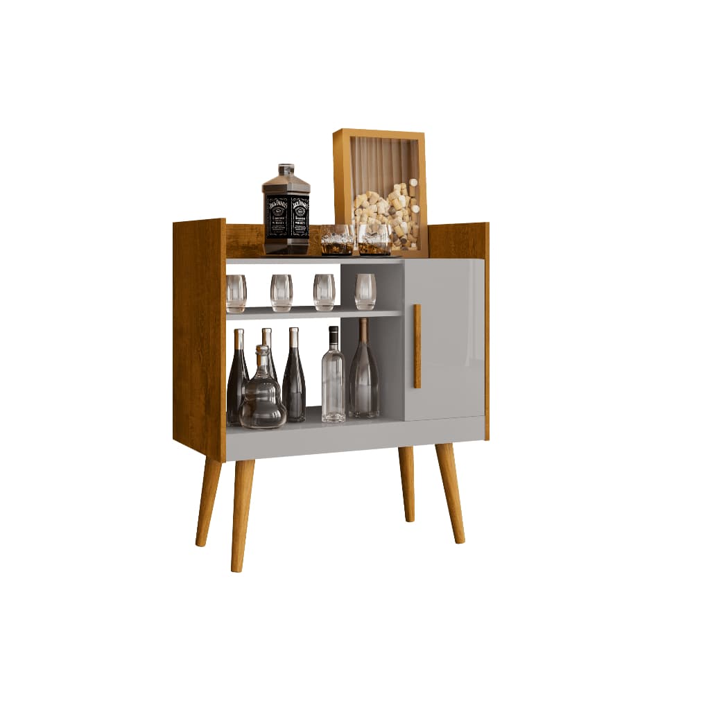 Aparador Buffet Cantinho do café Retrô c/ Porta para Cozinha Loja Inova BR