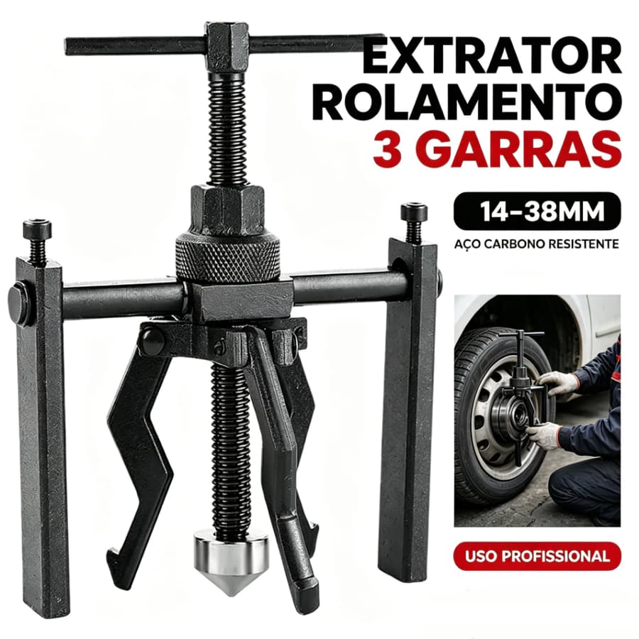 Extrator De Rolamento Interno, Extrator De Rolamento Piloto