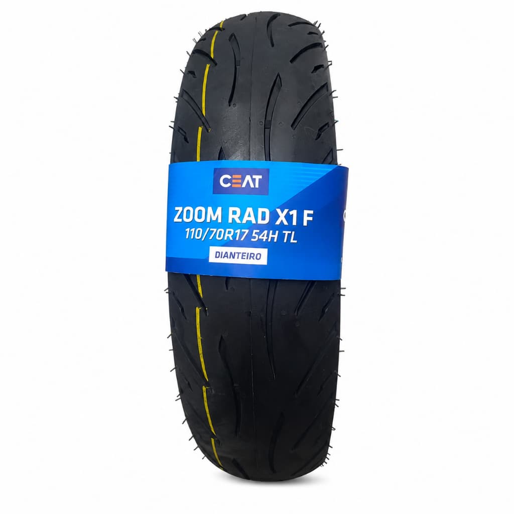 PNEU CEAT 110/70R17 54H TL ZOOM RAD X1 DIANTEIRO