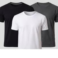 Camiseta Básica 100% Algodão Lisa Premium Unissex Várias Cores