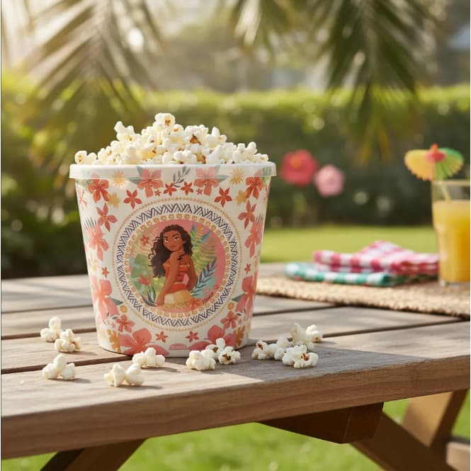 Balde Pipoca Super Decorado Moana 2,1 L