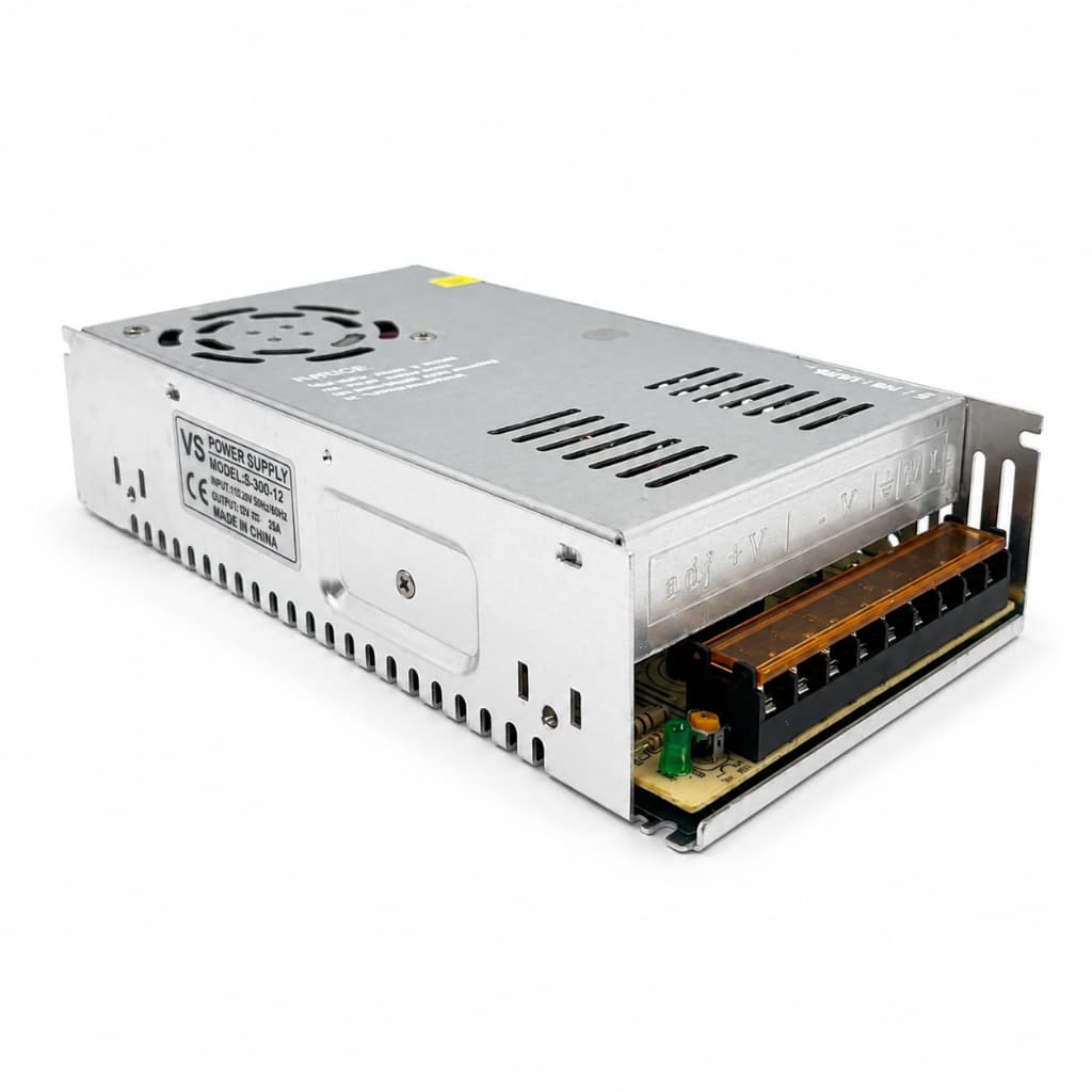 Fonte Chaveada 50a 12v 600w Som Auto Cftv Fita Led Bivolt