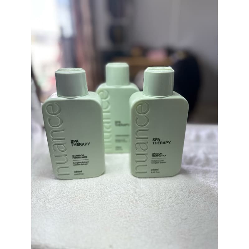 Shampo condicionador e máscara cabelos oleosos- kit profissional cabelos oleosos