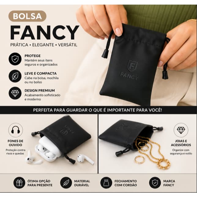 ESTOJO FANCY PARA FONE OU JOIAS