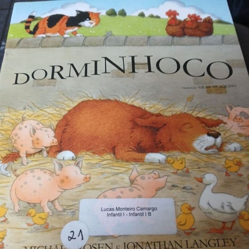 Dorminhoco - Michael Rosen (produto usado/ver descrição)