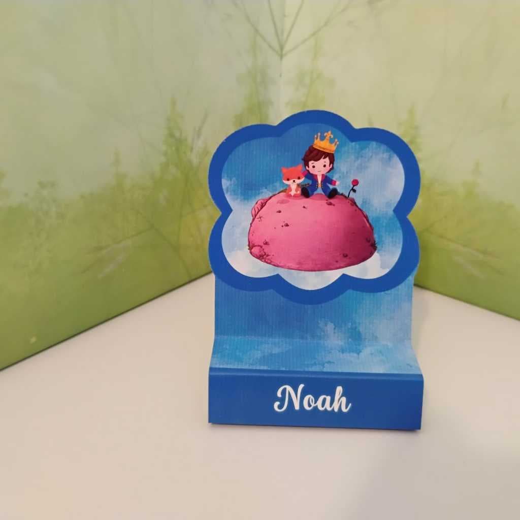 20 Porta Bis duplo Pequeno Príncipe - Lembrancinha para festa infantil - Você monta