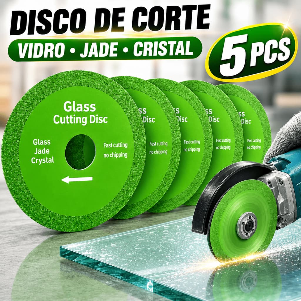 Discos De Corte De Vidro 4 Polegadas 100mm Lâmina De Serra Diamantada Polimento De Mármore Cerâmica