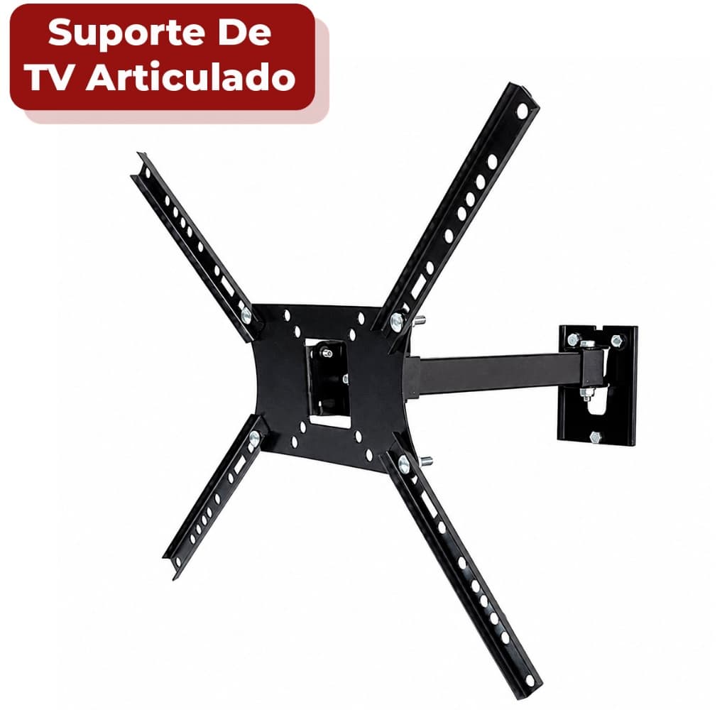 Suporte Articulado TV 10 A 56 Polegada LCD LED OLED QLED Plasma VESA – Universal Giratório Inclinável
