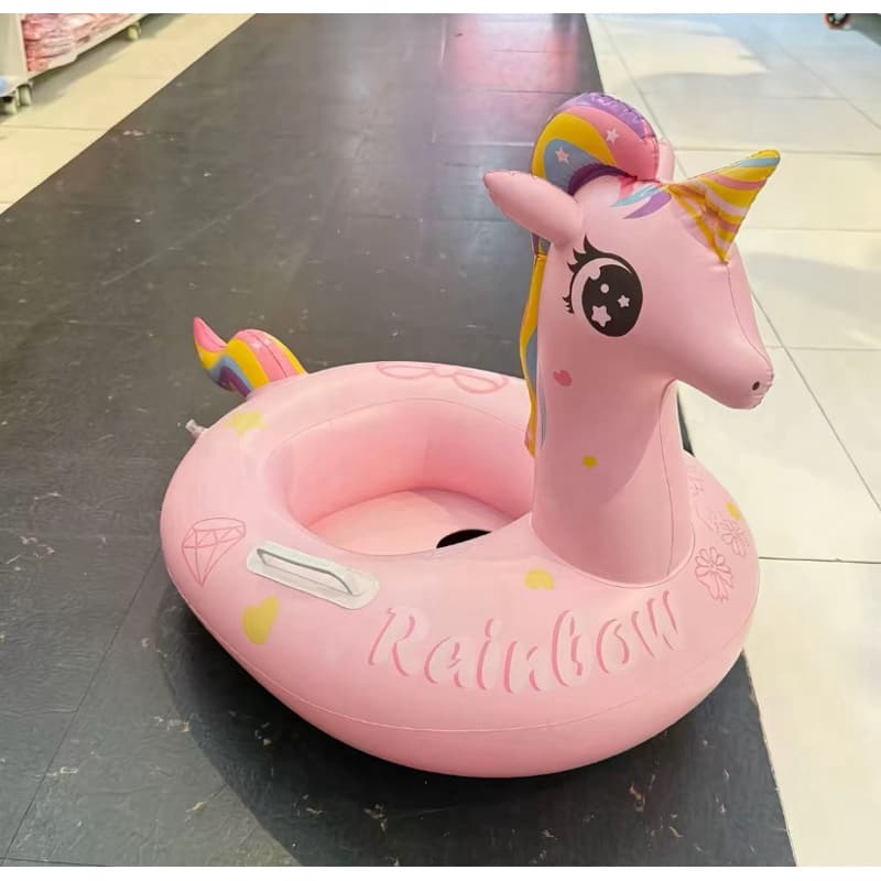 Boia Infantil Unicornio - Conforto e Segurança com Fácil Inflação