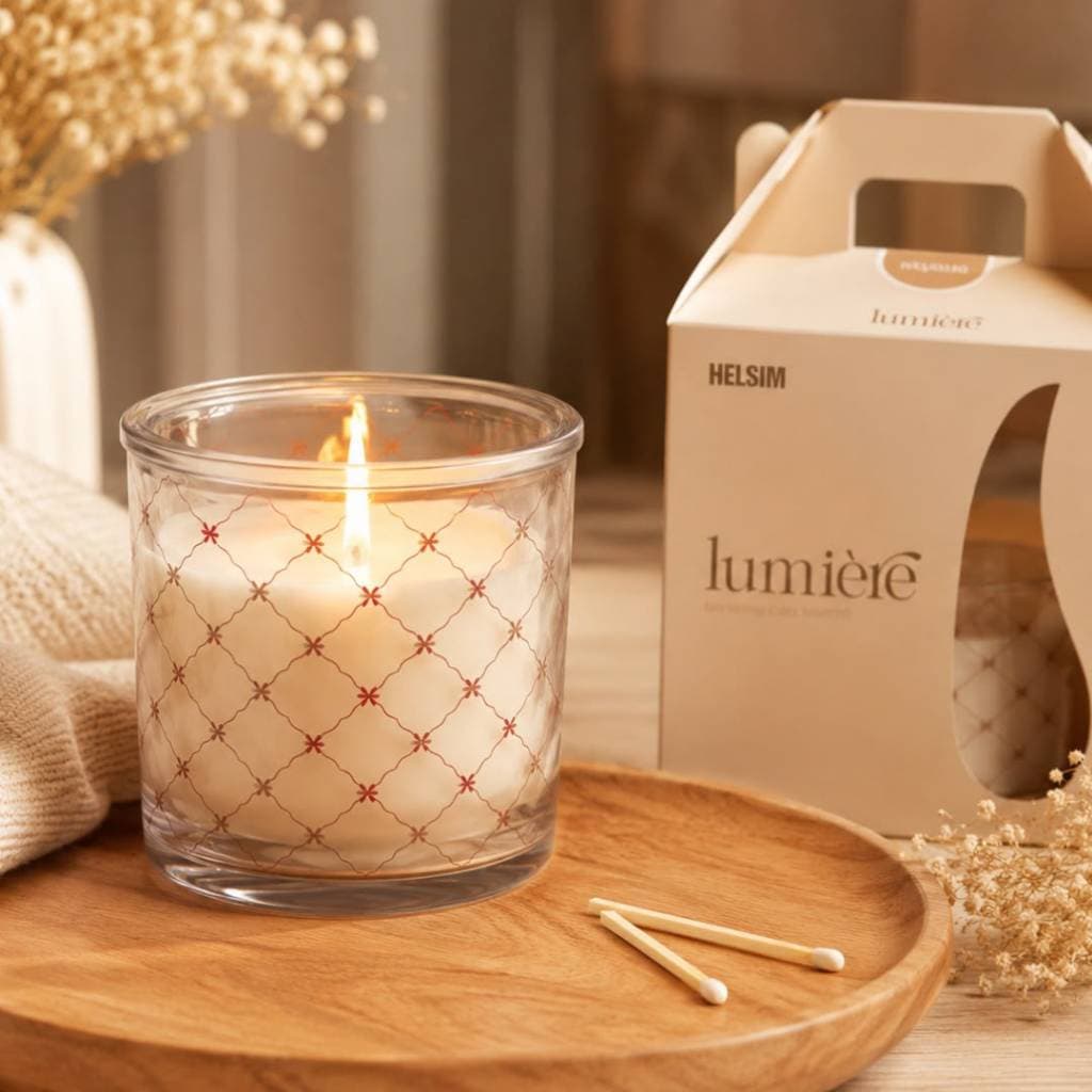 Vela Arómatica Perfumada 250ml Luxo Decoração