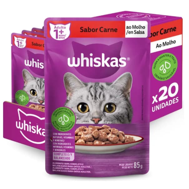 Ração Whiskas Sachê para Gatos