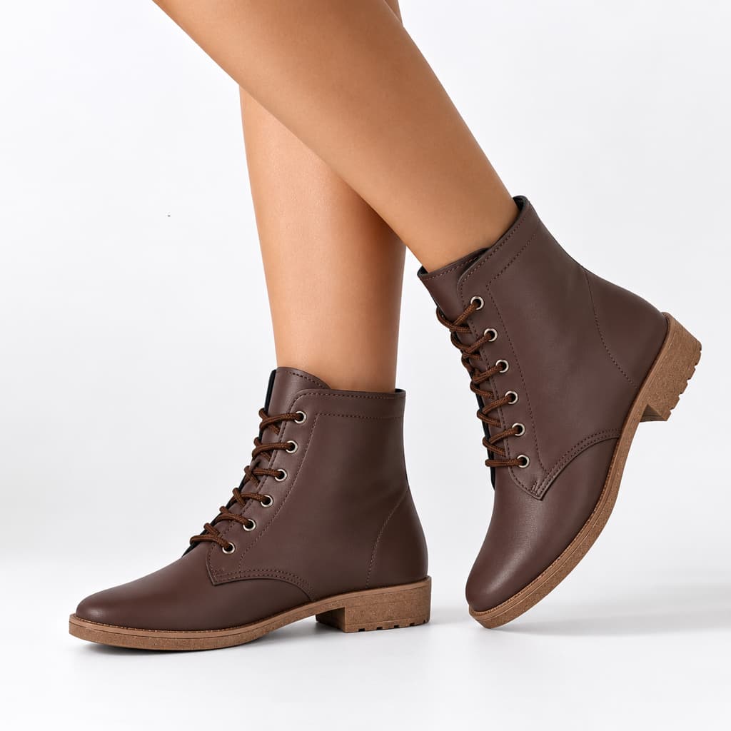 Bota Feminina Super Confortável Para o Dia a Dia