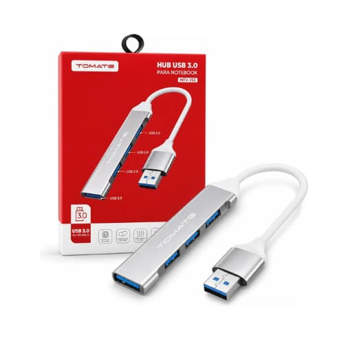 Hub Usb Adaptador 3.0 Extensor 4 Portas Computador Notebook