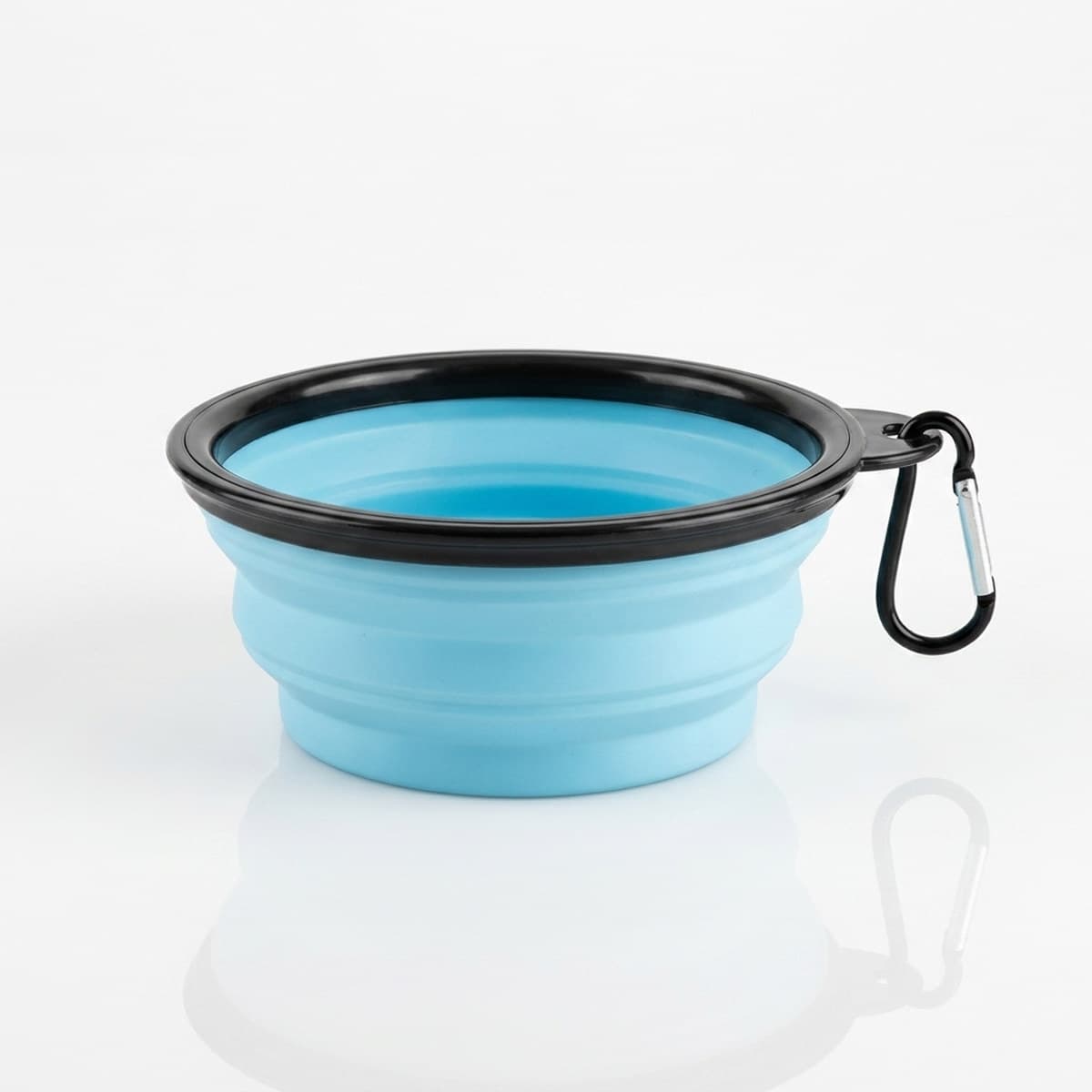Comedouro Silicona Retrátil 13cm Art Pet Água para Pets Dobrável Prático e Compacto para Água e