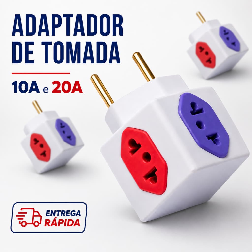 Adaptador Beijamin T 10A e 20A