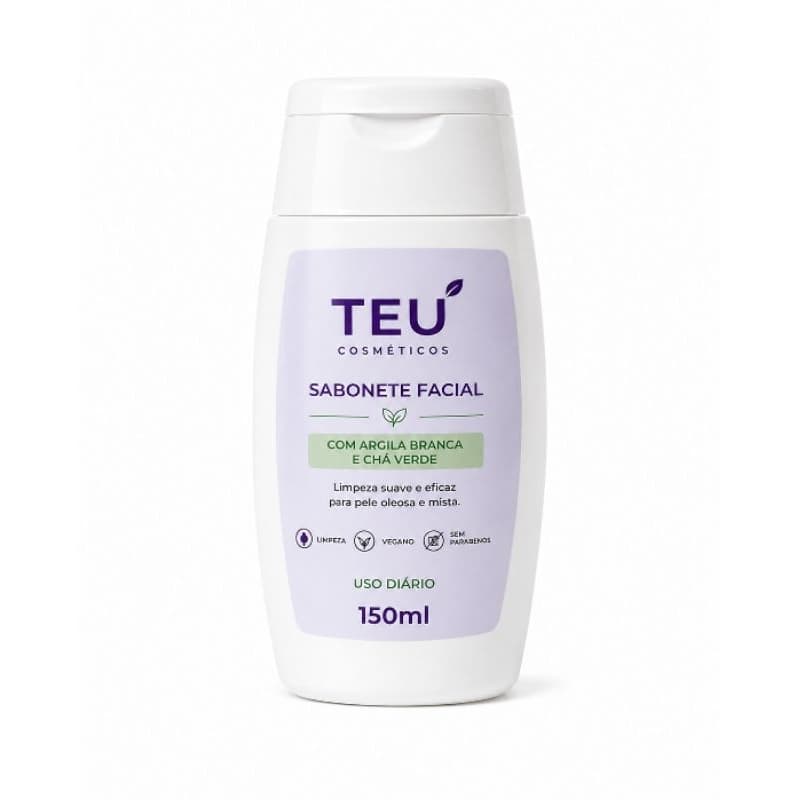 Sabonete Facial para Pele Oleosa e Acneica | Controle da Oleosidade + Limpeza Facial