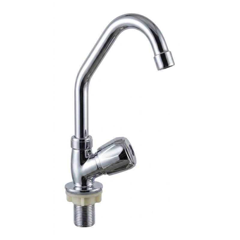 Torneira para Pia Cozinha Bica Móvel Cromada 1/2 Polegada  Mesa Bancada banheiro Lavabo Torneira de Cozinha para Pia