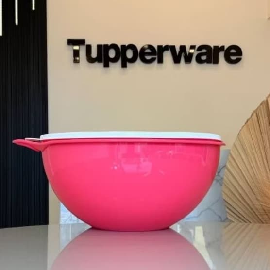 MAXI CRIATIVA TUPPERWARE 7,8L GOIABA - POTE/VASILHA/BACIA/TIGELA GRANDE