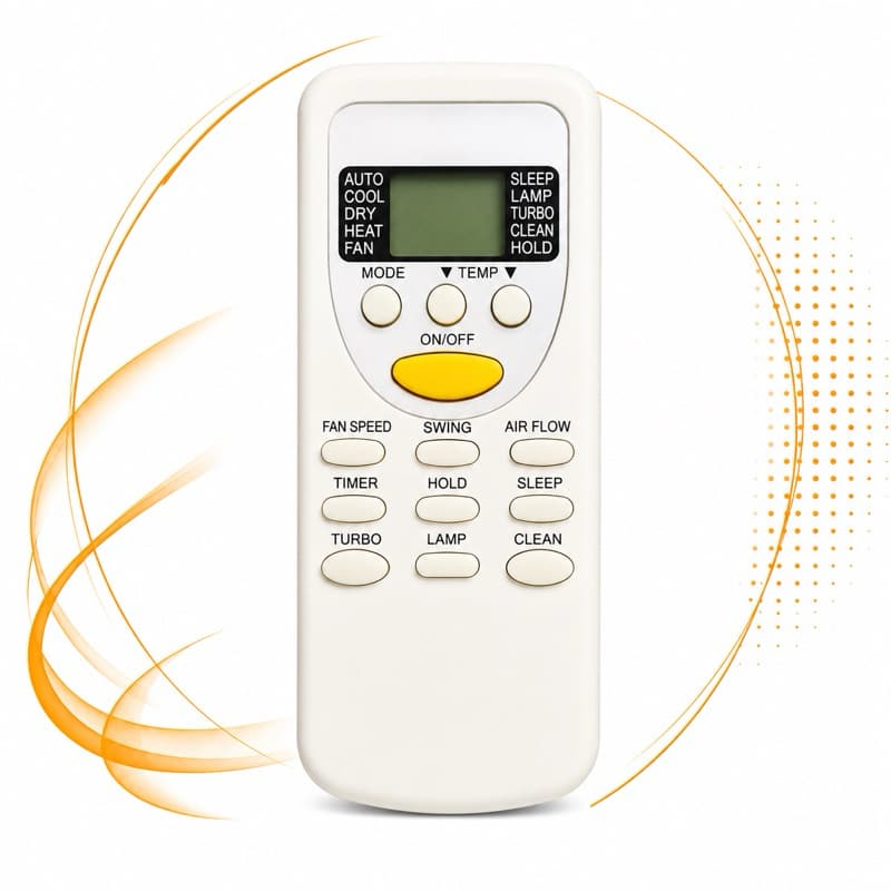 Controle Remoto Ar Condicionado Komeco /rheem /york Zh/jt-03