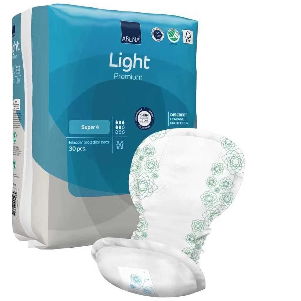 Absorvente Feminino Abena Super Incontinência 30 Unidades