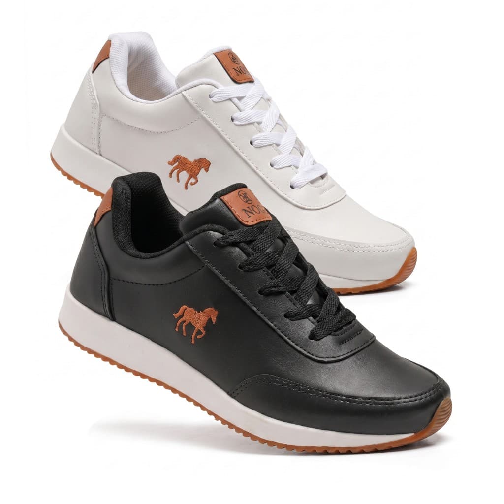 Kit 2 Tênis Casual Masculino Para Trabalho Confortável NOG Polo