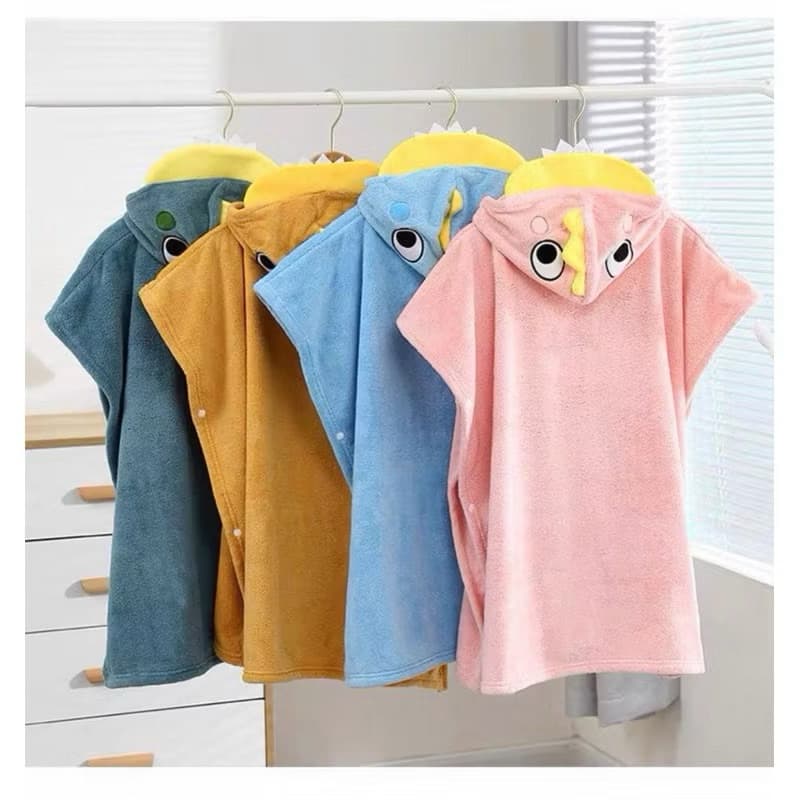 💓Toalha de Banho Bebê Toalha de Banho Infantil Vestível Absorventede Secagem Rápida para Crianças de Banho Super Macia