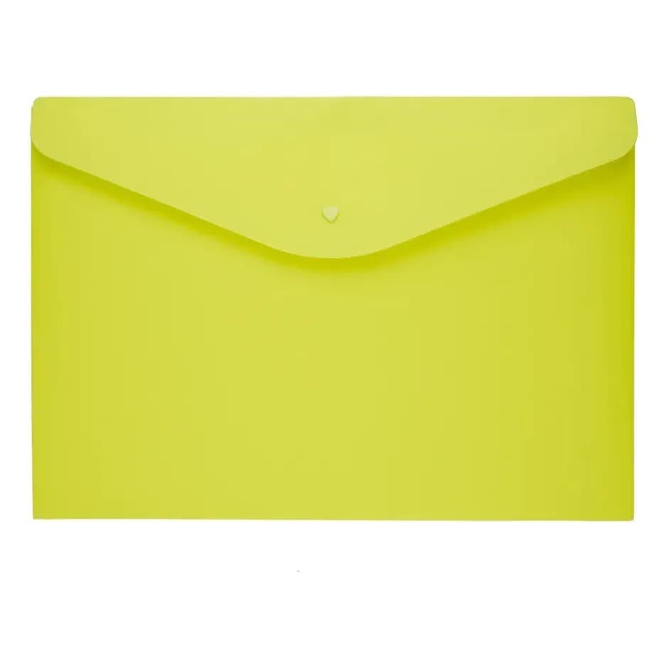 Pasta Envelope A4 Neon Polibrás