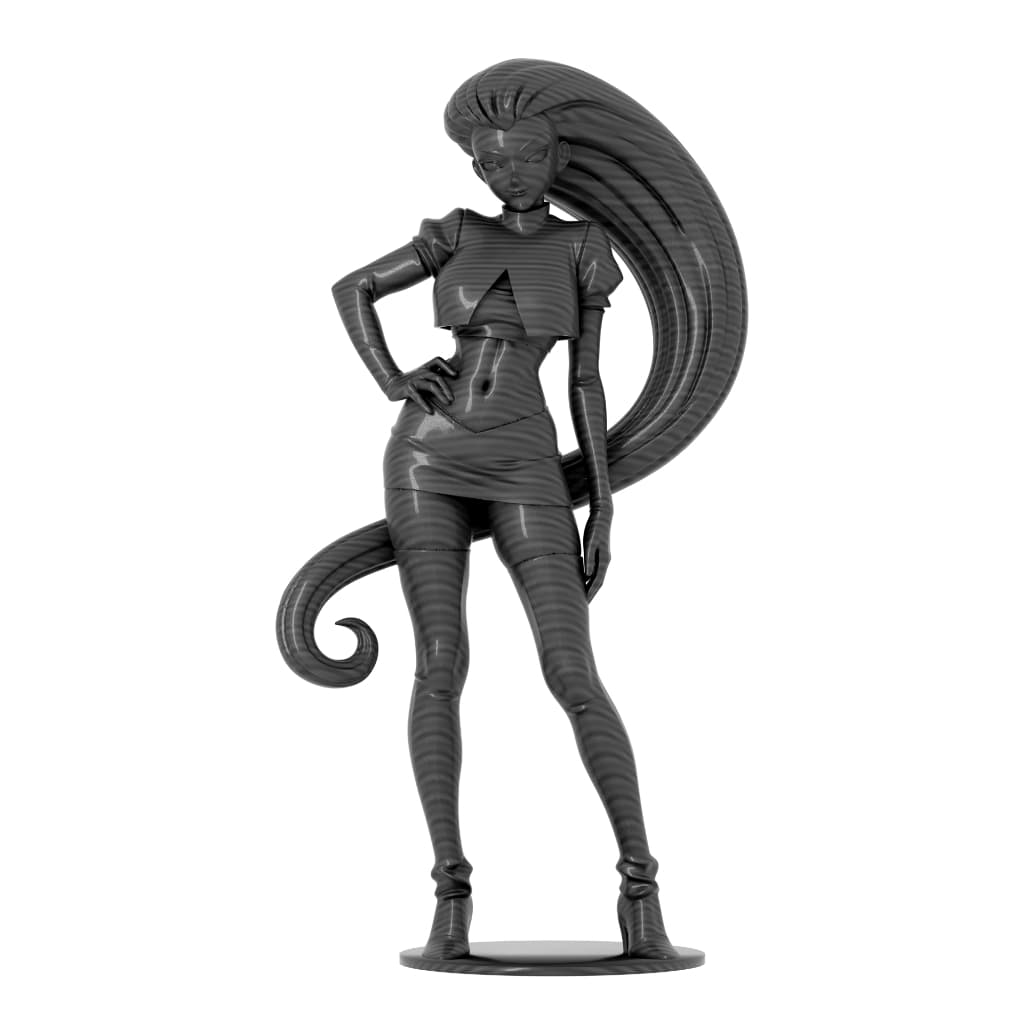 Action Figure Jessie Pokémon Cor Única - Boneco Colecionável Jessie de Pokémon