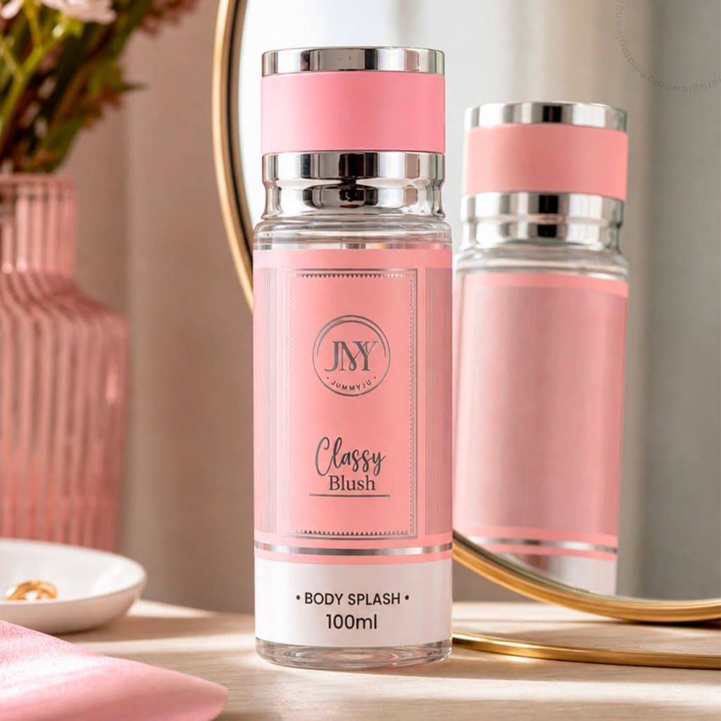 Body Splash Classy Blush Feminino 100ml Perfume Corporal JNY