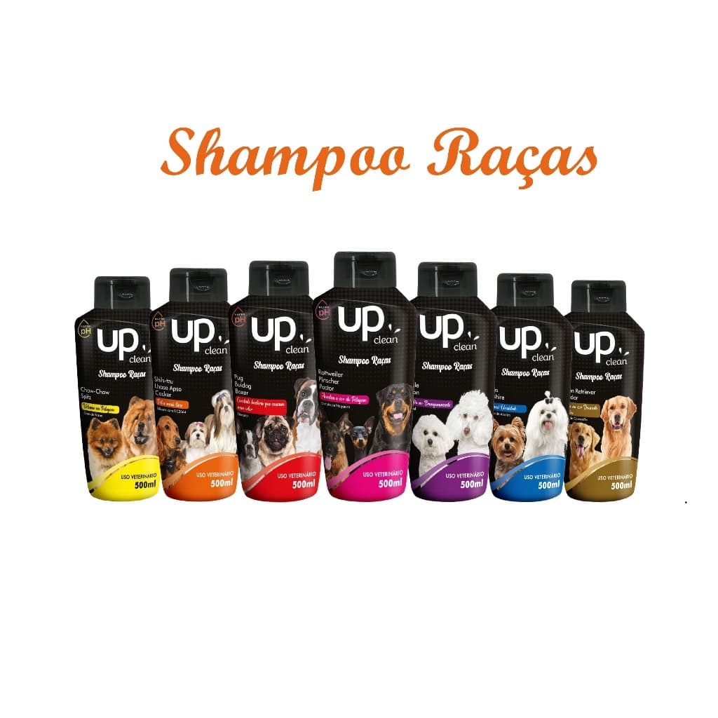 Shampoo Raças Pets Up Clean 500ml