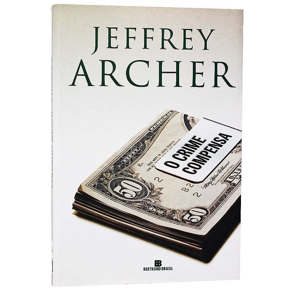 Livro o Crime Compensa Jeffrey Archer original usasdo impecavel top 2001