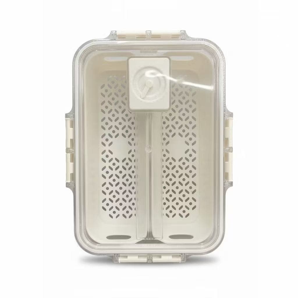 Pote Acrilico Hermetico de Linha Premium Importado Pote Hermetico Organizador Multiuso 24x17cm -9427
