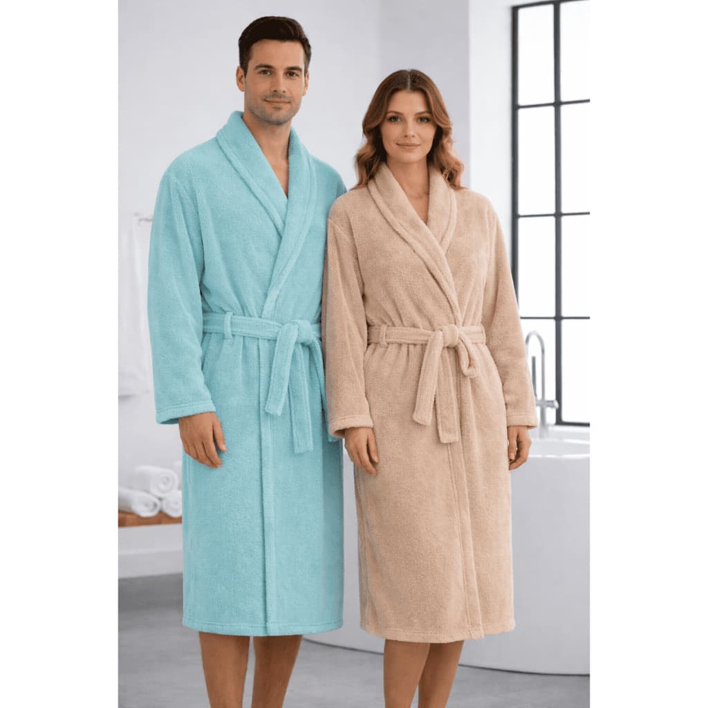 Roupão de Banho Feminino Adulto Microfibra Inverno Super Macio Tamanho M/G