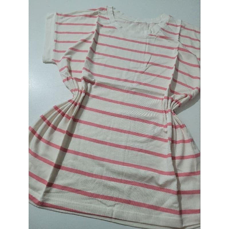 Blusa Feminina Listrada Manga Curta