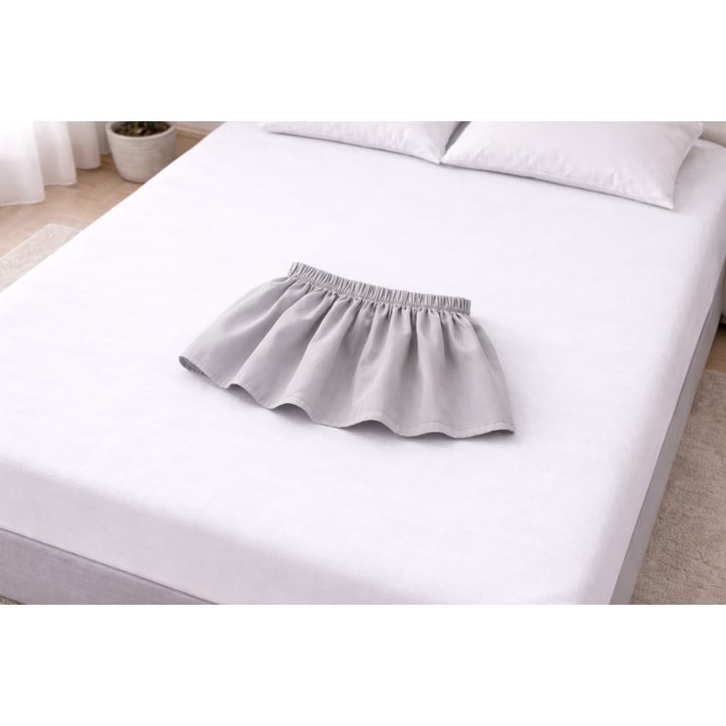 Saia Cama Box 300 Fios Tamanho Universal (Solteiro, Casal, Queen e King) Para Cama Box Size