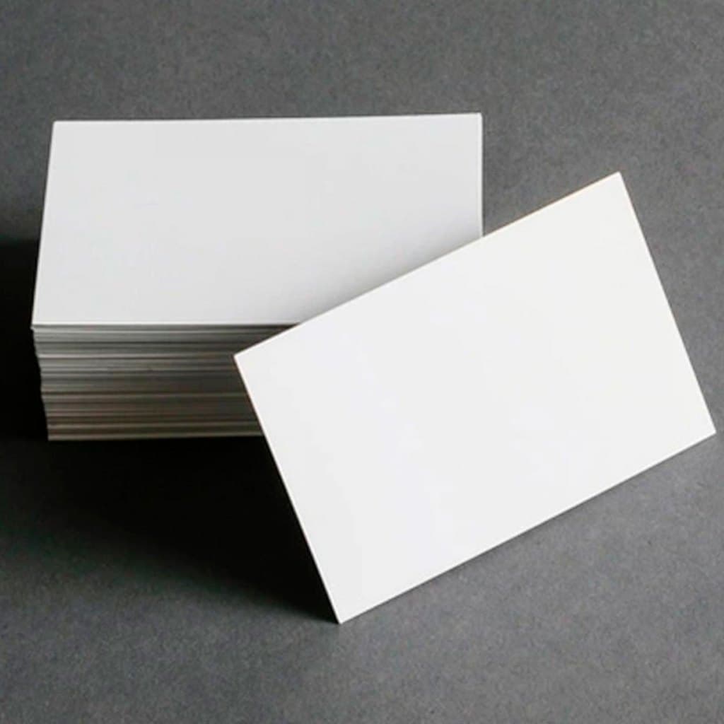 Papel A6 Cartão 180gr 10x14cm Branco para mensagem recado lettering