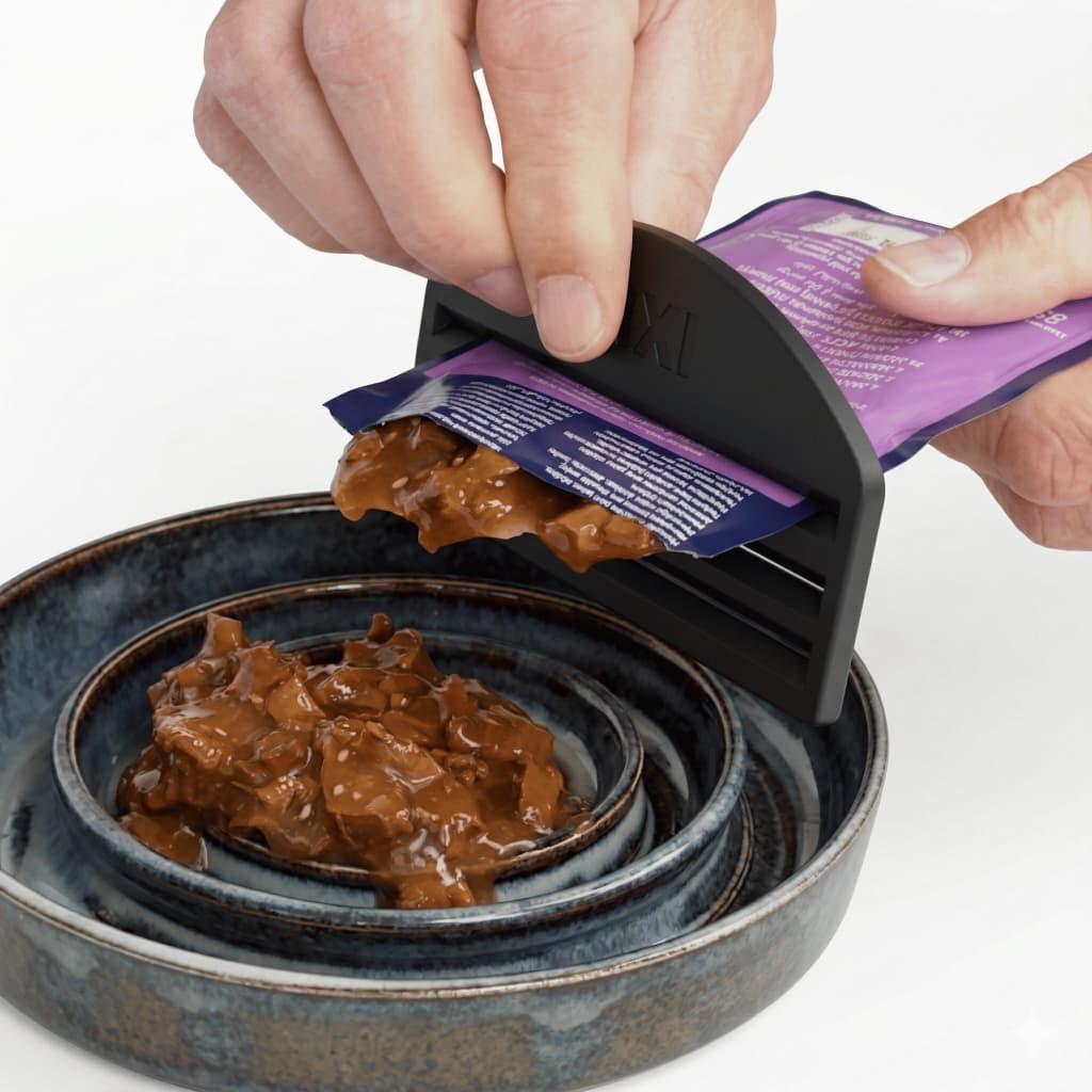 Espremedor Profissional de Sachês PIXI – Eficiência e Higiene na Alimentação Pet