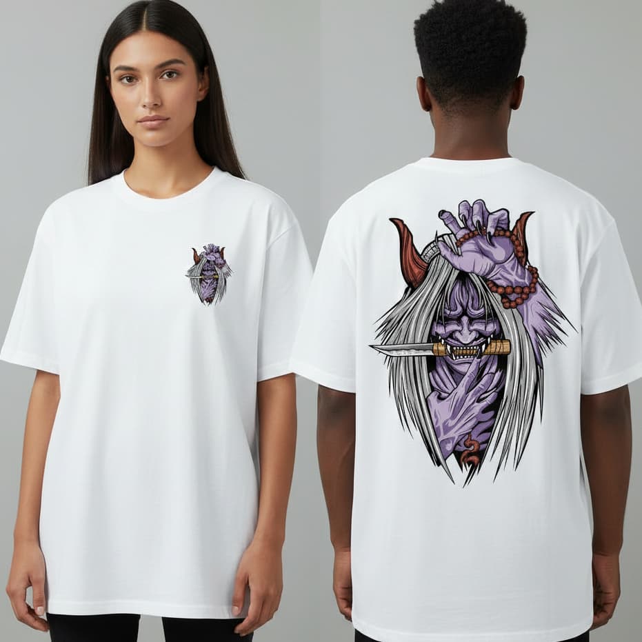 Camiseta Masculina e Feminina Naruto Ceifeiro Kunai 100% Algodão Fio 30.1 Anime Streetwear