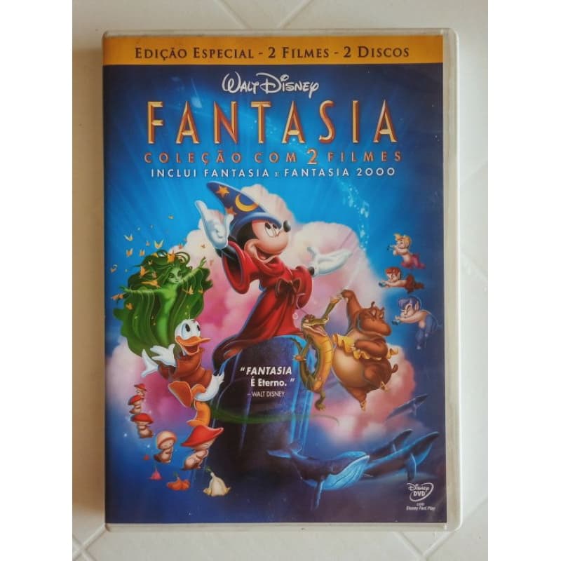 DVD Fantasia Disney DUPLO Original