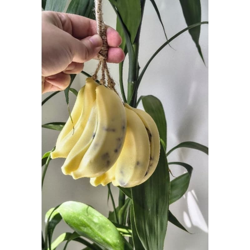 Cacho de Banana Sabonete Artesanal Natural 270g