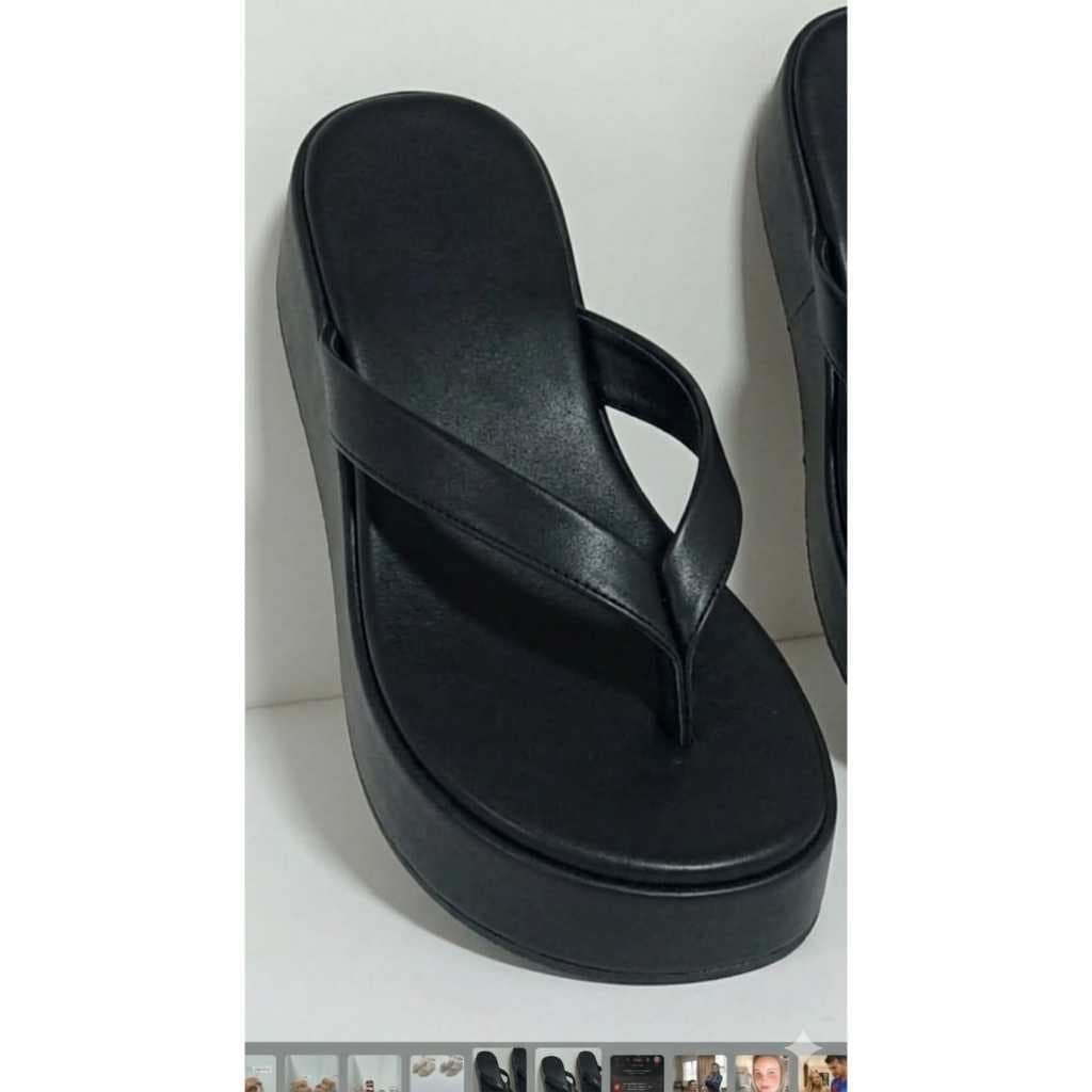 Sandália Flatform do 41 ao 43. Sob Encomenda.