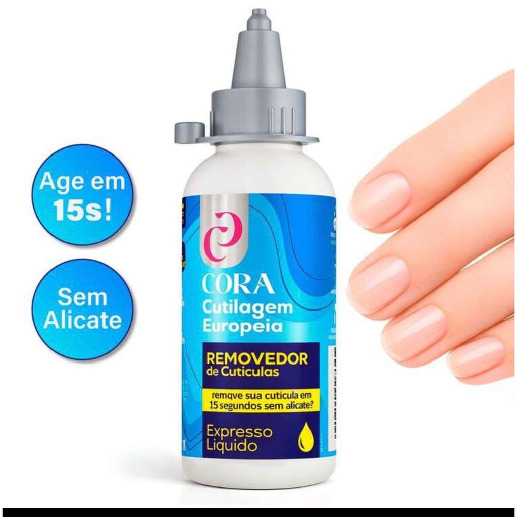 GEL REMOVEDOR DE CUTICULAS EM 15 SEGUNDOS SEM ALICATE 100ML- CORA