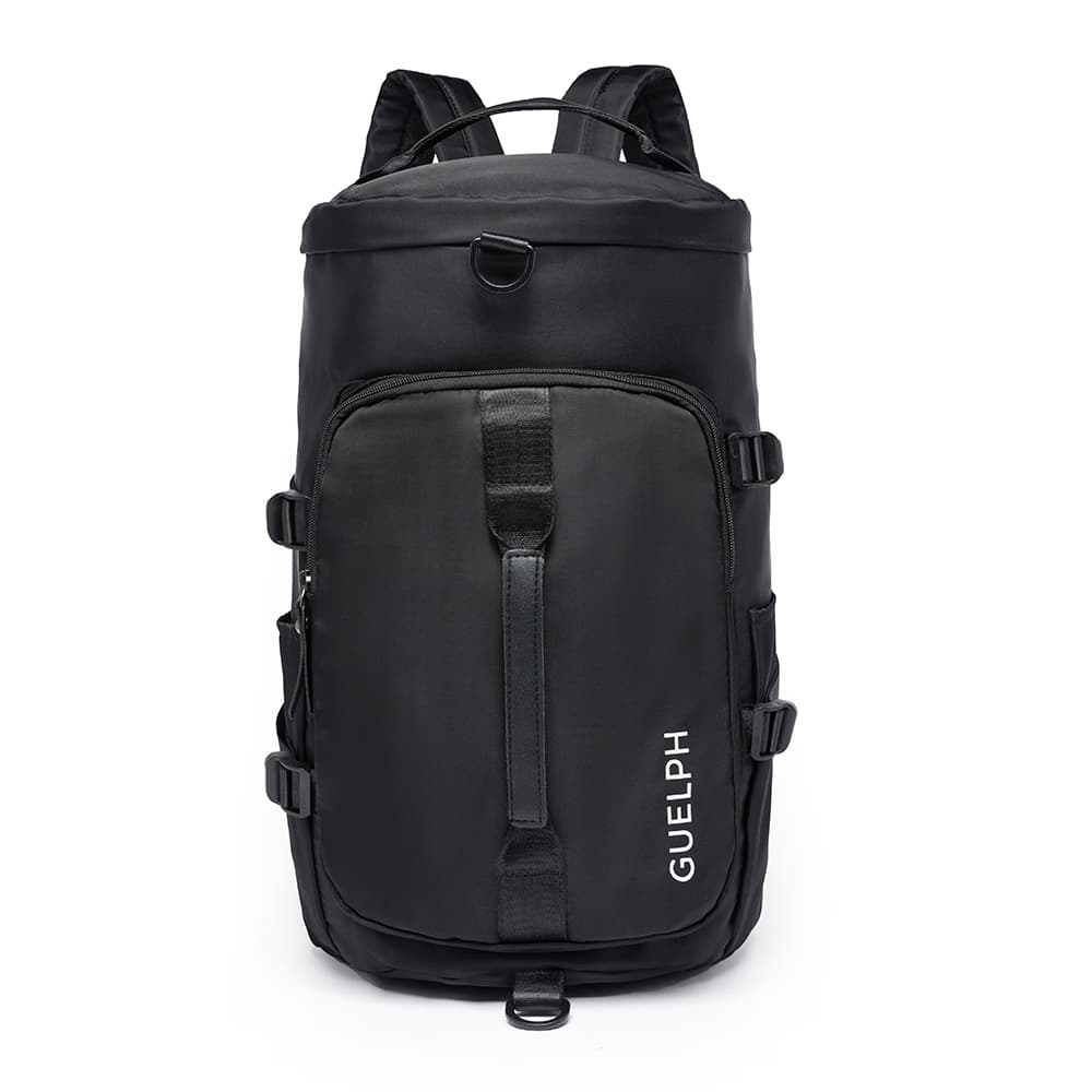 Mochila Esportiva Guelph Camping Preta Trilha