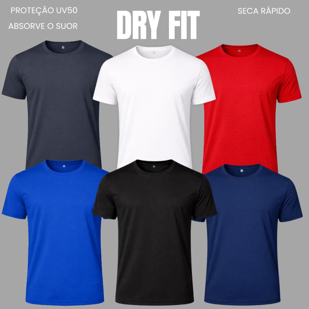Camisa Dry Fit LISA Treino Tecido Respirável Confortável para o Dia a dia Anti Odor
