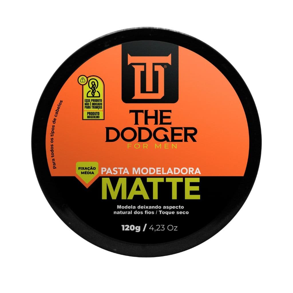KIT CERA MODELADORA MATTE EFEITO SECO THE DODGER 120G - 6 OU 3 UNIDADES